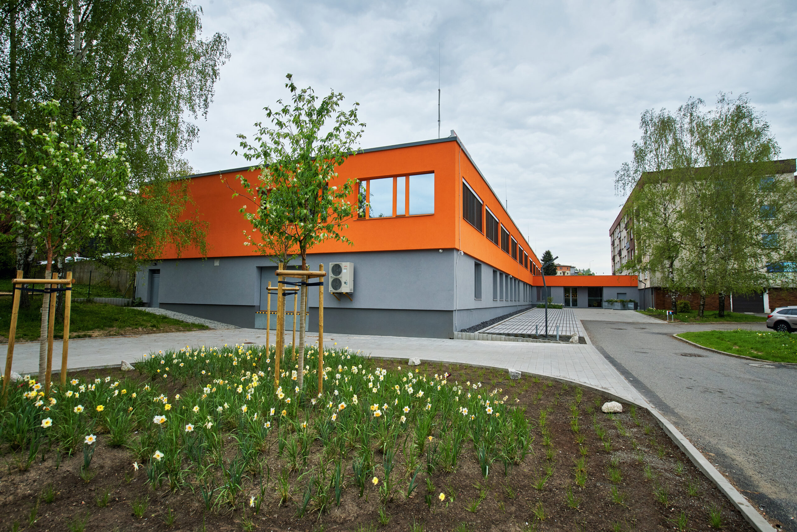 liberec, administrativní budova, návrh interiéru, vít lopatovský, architekt, návrh veřejných prostor