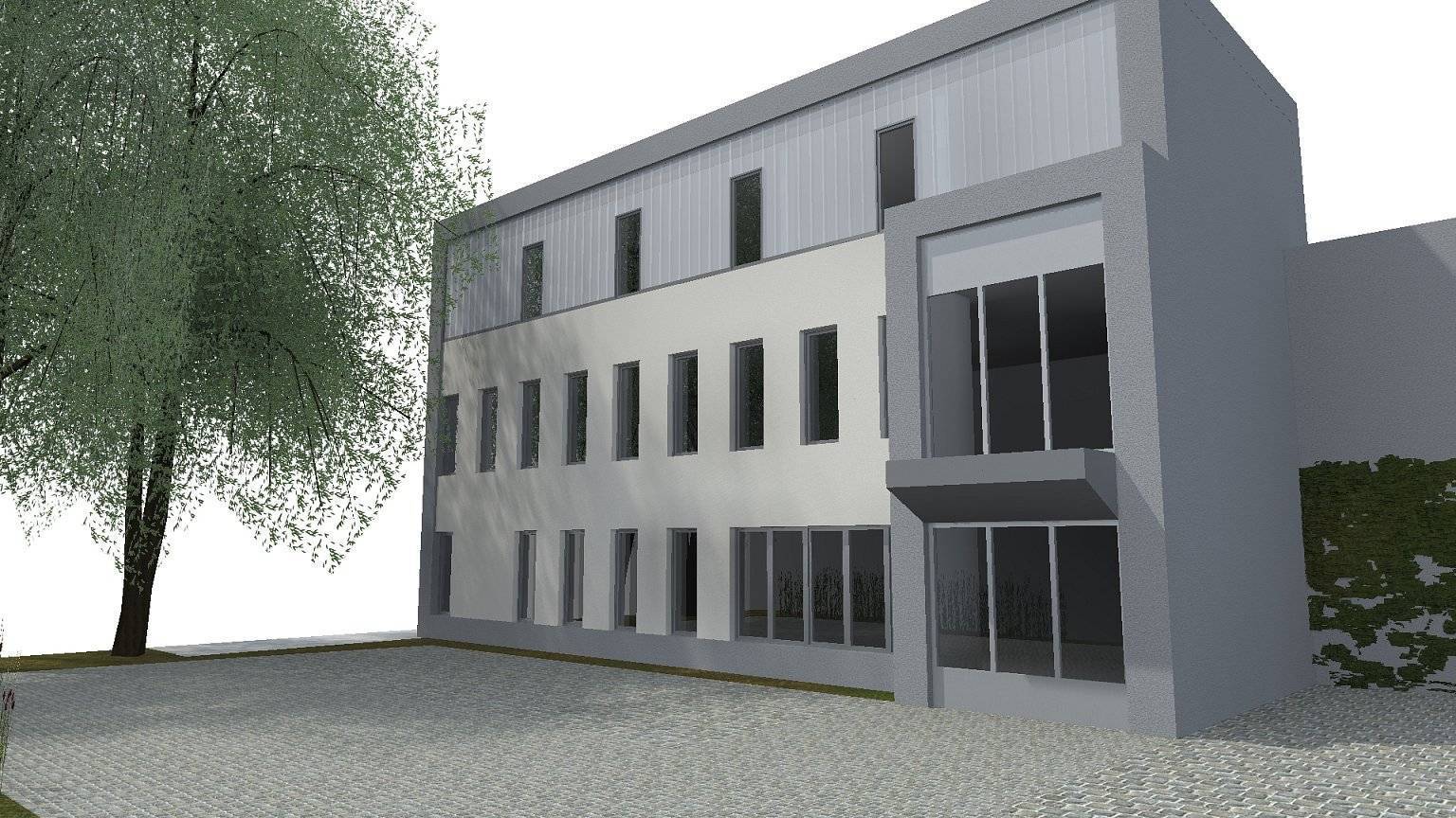 polyfunkční objekt, studie, architekt, liberec, vít lopatovský, projekt, dopravní uzel, návrh budovy