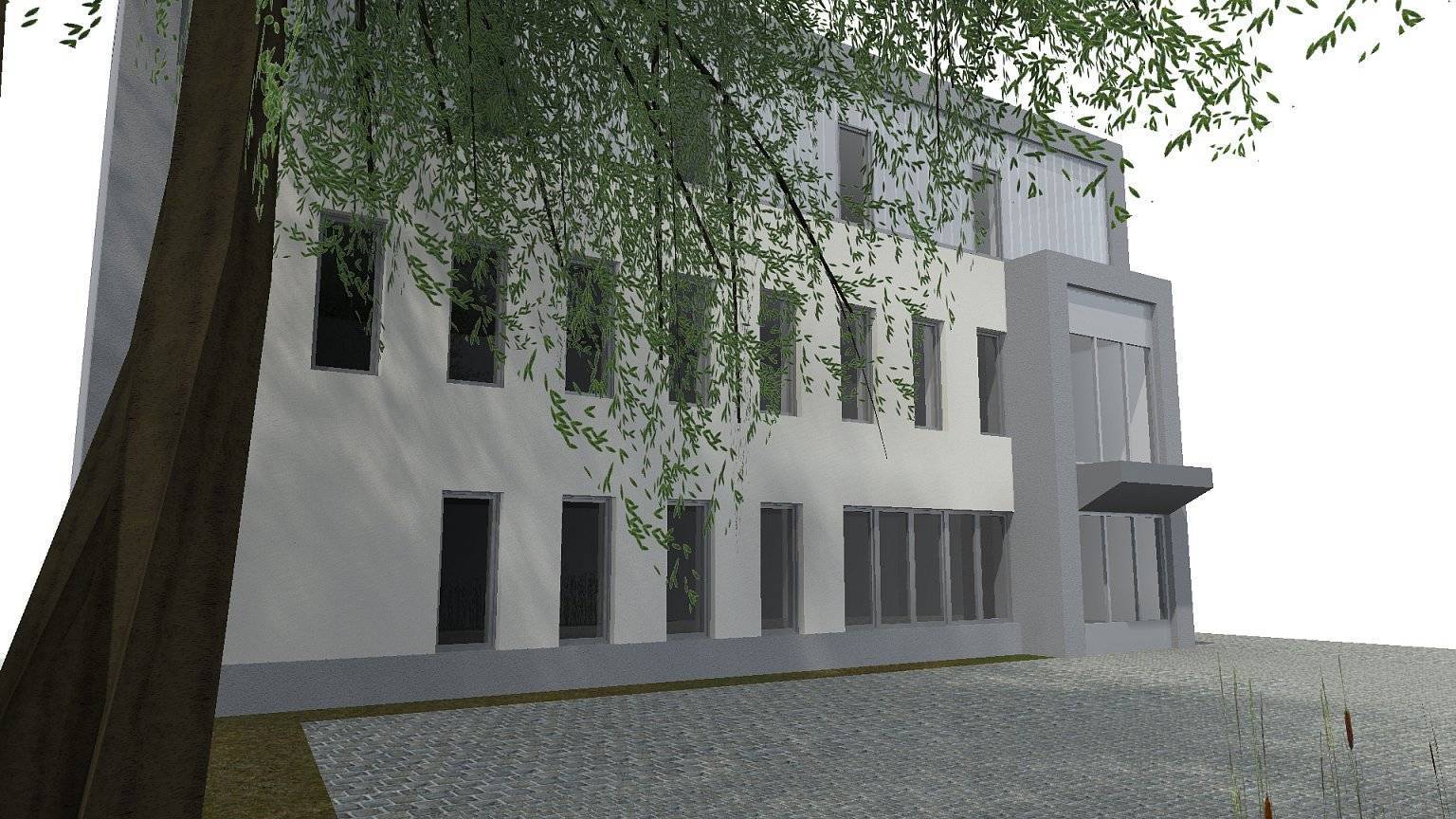 polyfunkční objekt, studie, architekt, liberec, vít lopatovský, projekt, dopravní uzel, návrh budovy