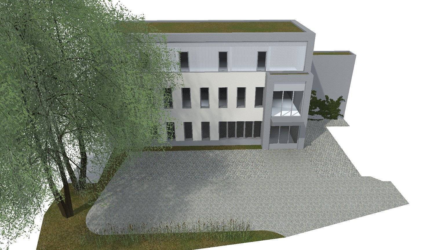 polyfunkční objekt, studie, architekt, liberec, vít lopatovský, projekt, dopravní uzel, návrh budovy