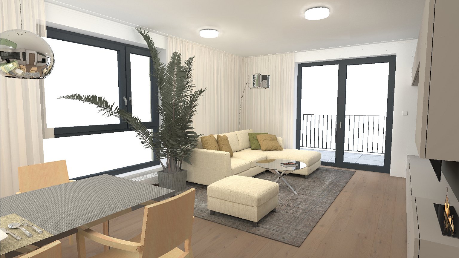 návrh interiéru, byt, Liberec, rekonstrukce bytu, interiér, vybavení, studie, projekt, návrh, architekt, Vít Lopatovský, Liberec