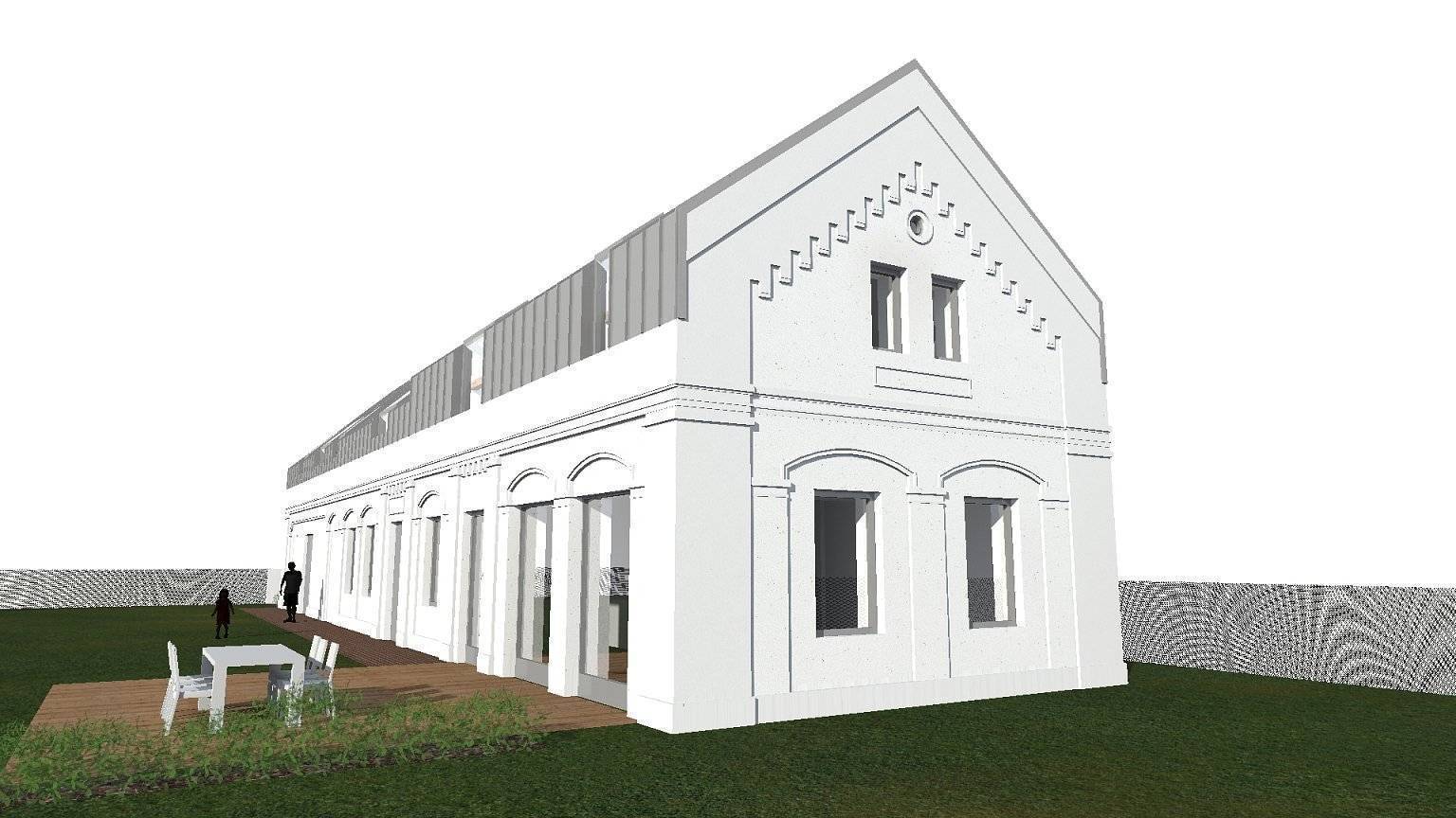 rekonstrukce, hospodářská stavba, stavení, bukovka, plzeň, architekt, návrh budov, návrh vzhledu, studie, projekt, Vít Lopatovský,
