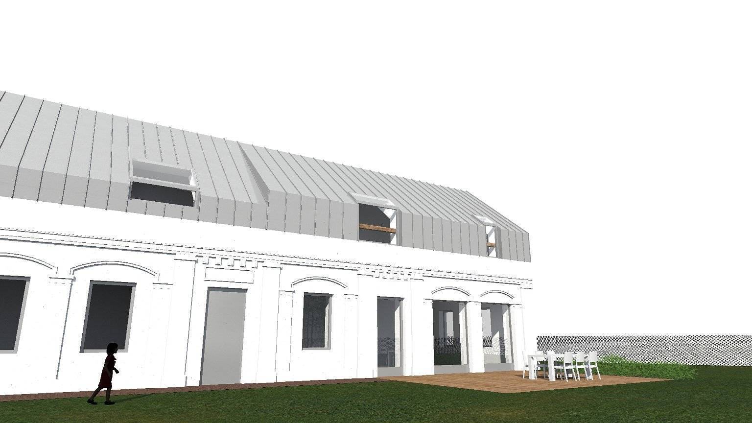 rekonstrukce, hospodářská stavba, stavení, bukovka, plzeň, architekt, návrh budov, návrh vzhledu, studie, projekt, Vít Lopatovský,