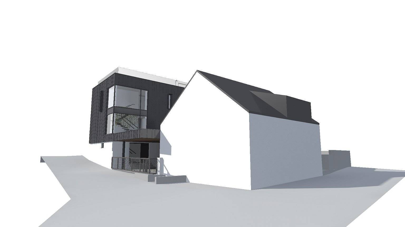 návrh domu, rekonstrukce, návrh budov, Liberec, Ruprechtice, dyzajn, design, projekt, studie, architekt, Vít Lopatovský