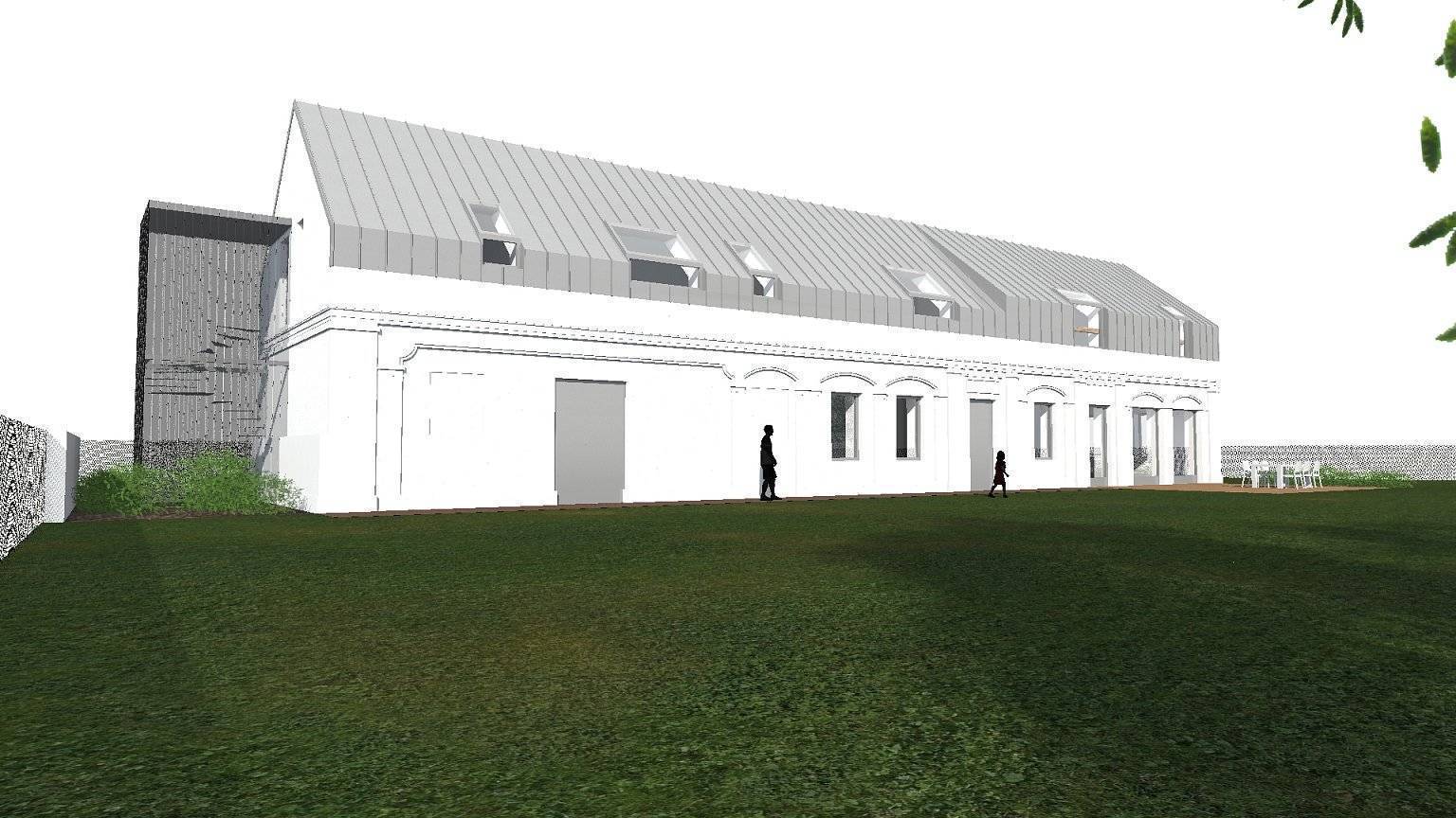 rekonstrukce, hospodářská stavba, stavení, bukovka, plzeň, architekt, návrh budov, návrh vzhledu, studie, projekt, Vít Lopatovský,
