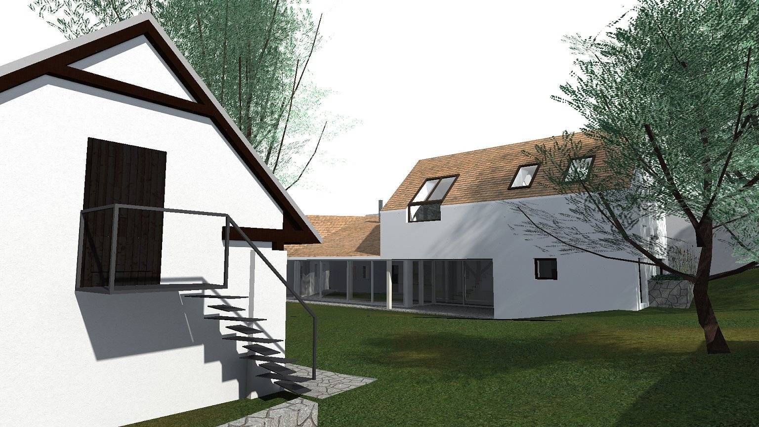 návrh, budova, zahrada, návrh budov, dyzajn, design, vít lopatovský, studie, architekt, liberec, ledčice