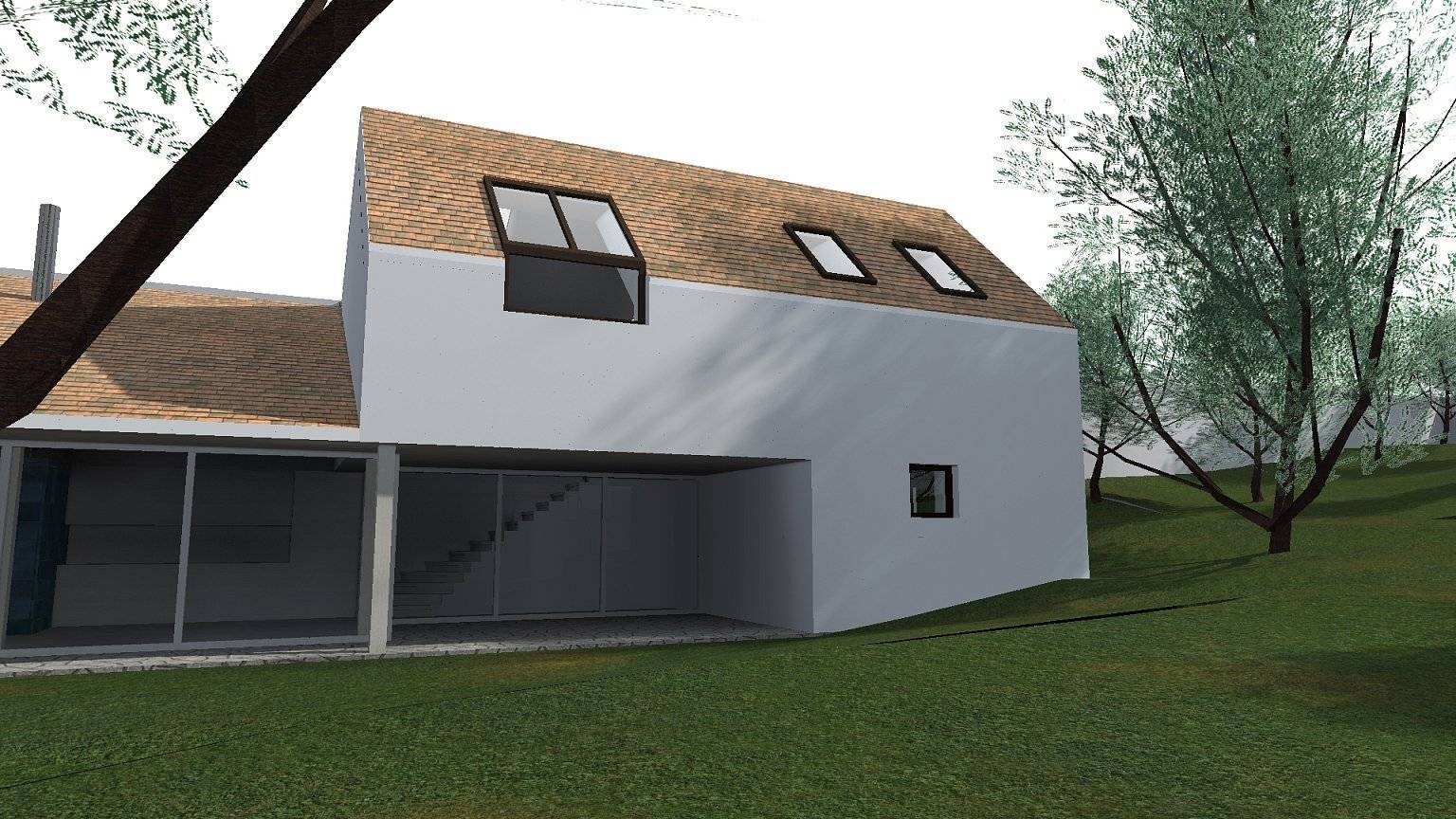 návrh, budova, zahrada, návrh budov, dyzajn, design, vít lopatovský, studie, architekt, liberec, ledčice