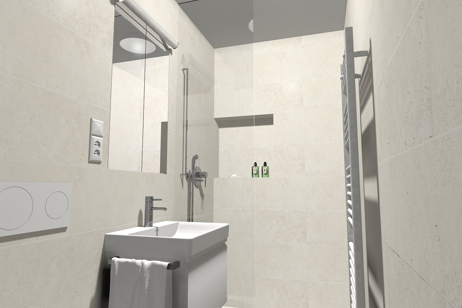 návrh interiérů, rekonstrukce interiéru, bytový dům, Praha, studie, zadávací dokumentace, projekt, architekt, design, dyzajn, Vít Lopatovský