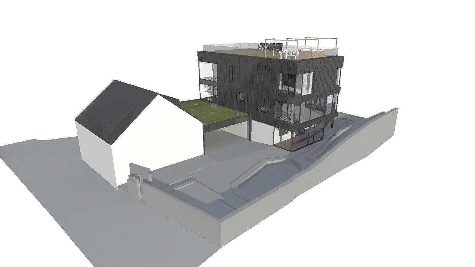 návrh domu, rekonstrukce, návrh budov, Liberec, Ruprechtice, dyzajn, design, projekt, studie, architekt, Vít Lopatovský