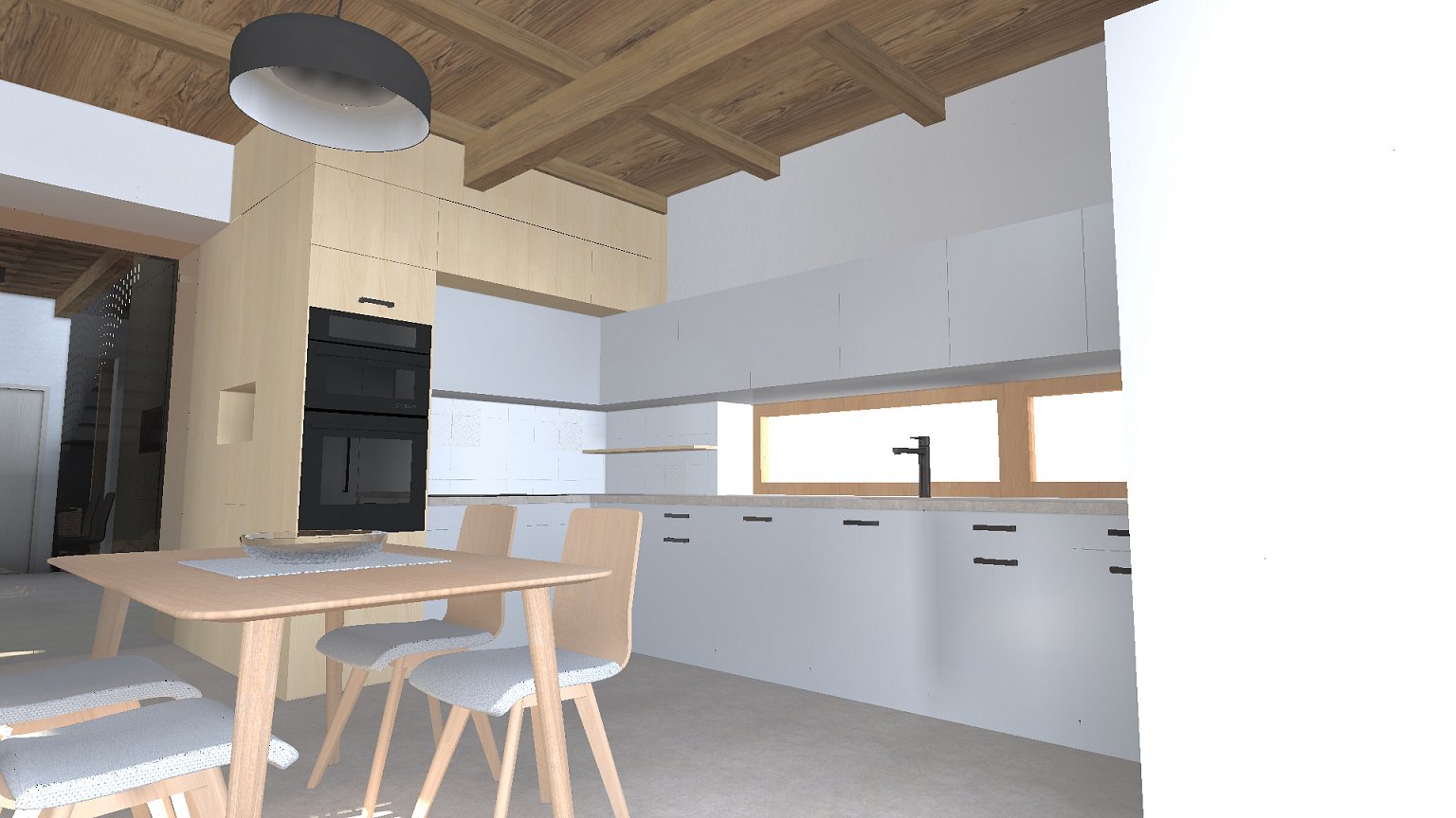 rekonstrukce, rodinný dům, stodola, návrh interiéru, návrh budovy, návrh domu, návrh zahrady, projekt, studie, architekt, Vít Lopatovský, Pertoltice