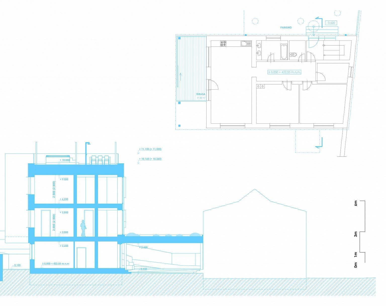 návrh domu, rekonstrukce, návrh budov, Liberec, Ruprechtice, dyzajn, design, projekt, studie, architekt, Vít Lopatovský