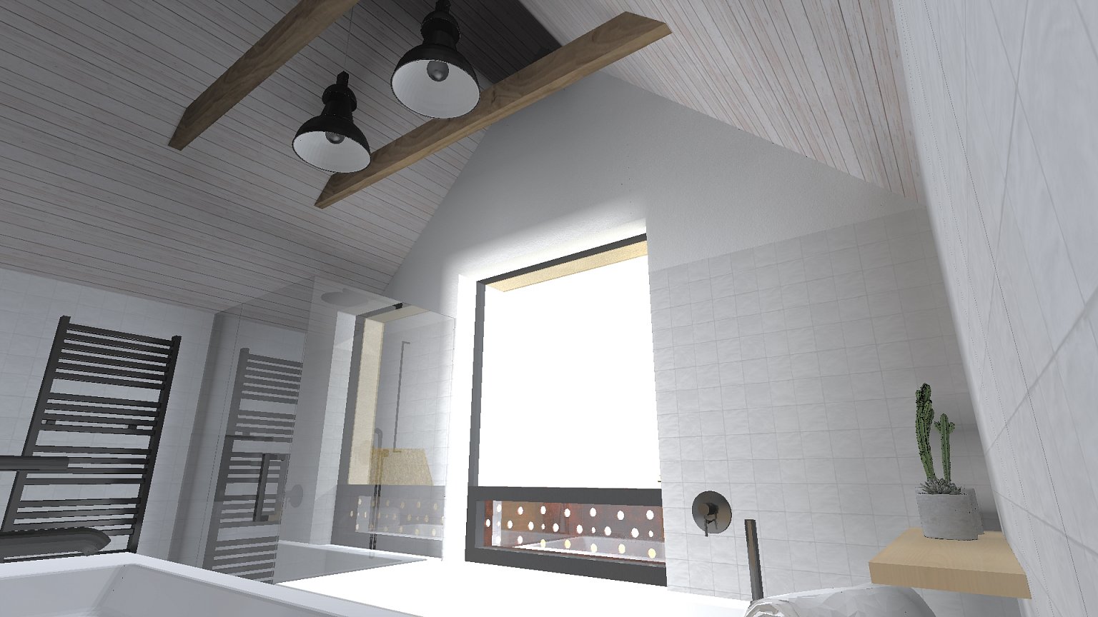 rekonstrukce, rodinný dům, stodola, návrh interiéru, návrh budovy, návrh domu, návrh zahrady, projekt, studie, architekt, Vít Lopatovský, Pertoltice