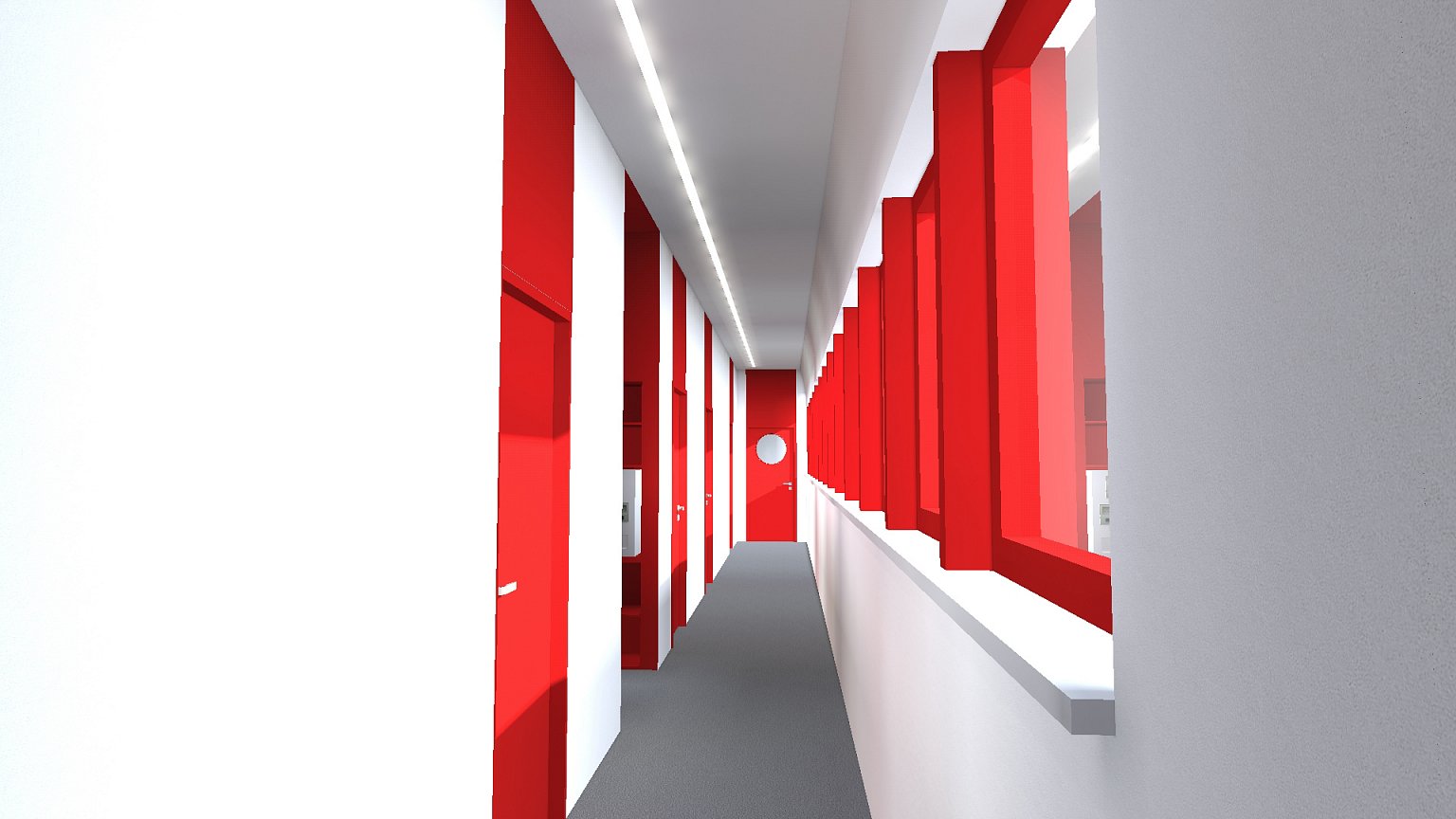 návrh interiéru, budova odbavení, mhd, veřejná stavba, speciální zadání, veřejná doprava, veřejný zájem, Liberec, Vít Lopatovský, architekt, studie, projekt