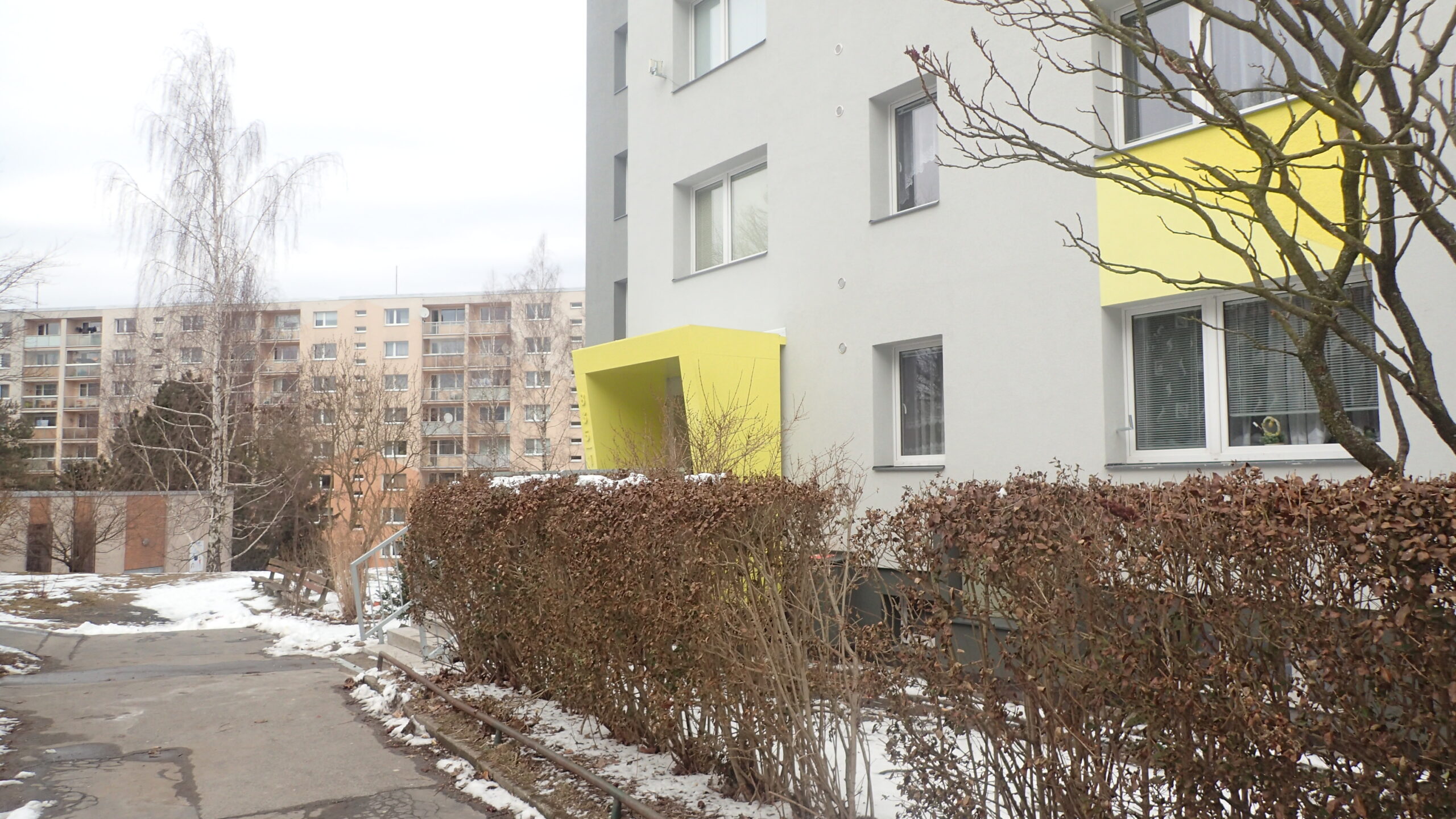 revitalizace, obvod domu, obvodový plášť, panelový dům, zateplení, fasáda, výměna oken, Liberec, návrh budov, studie, projekt, architekt, Vít Lopatovský,