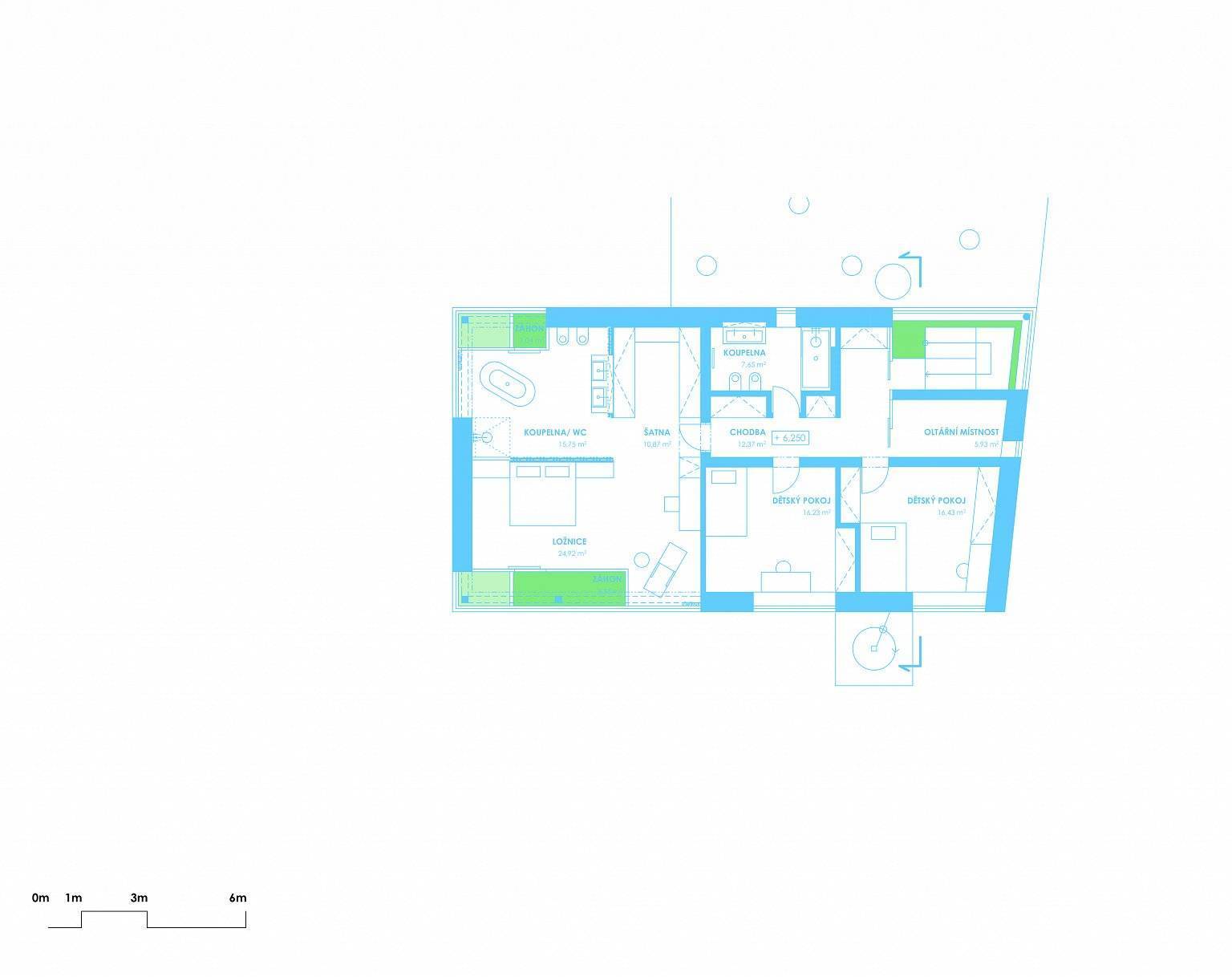 návrh domu, rekonstrukce, návrh budov, Liberec, Ruprechtice, dyzajn, design, projekt, studie, architekt, Vít Lopatovský