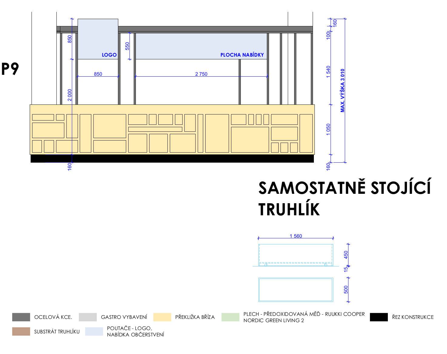 liberec, návrh interiéru, gastro, občerstvení, bubbletea, kavárna, obchodní centrum, architekt, studie, realizace, vít lopatovský