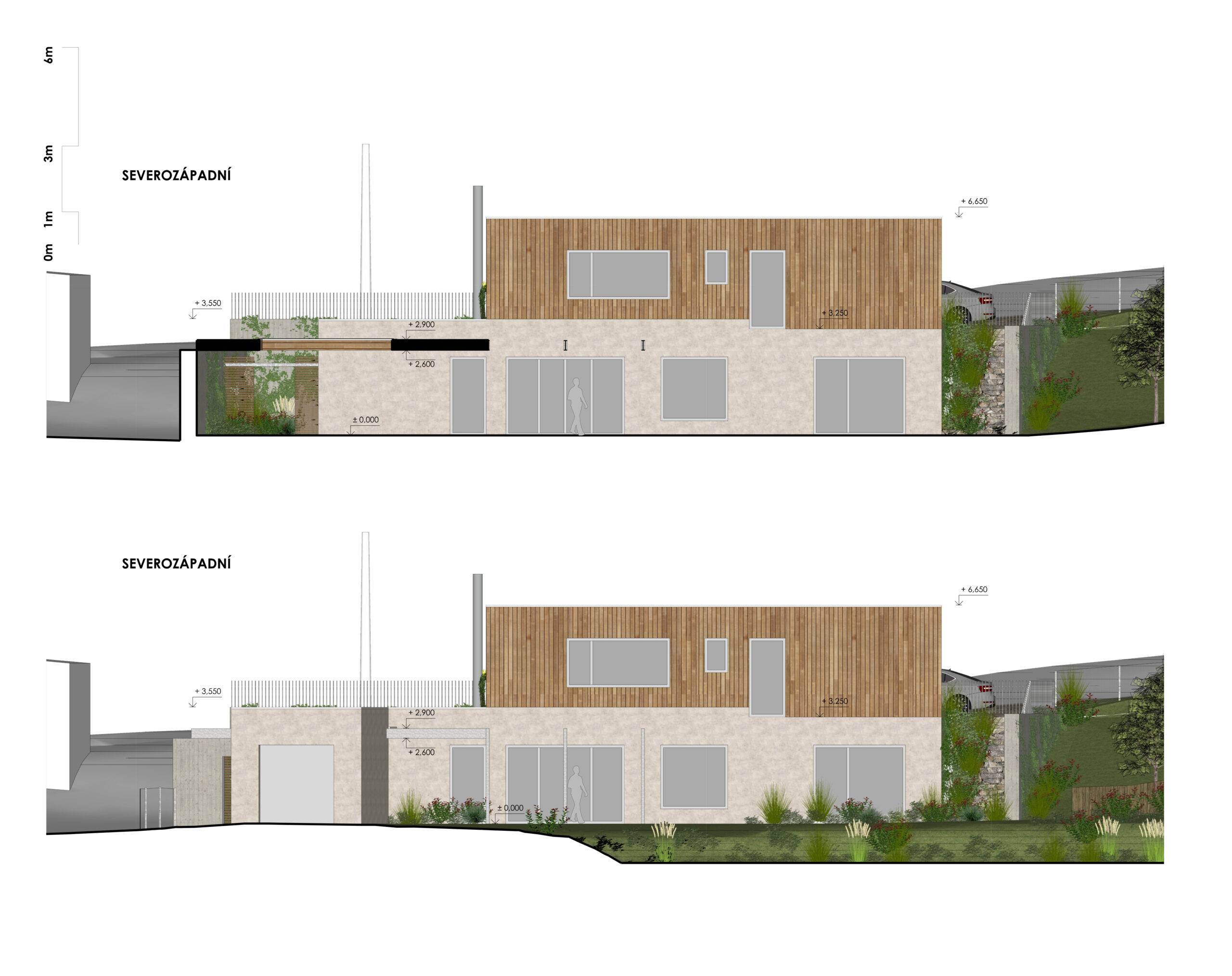 návrh budov, novostavba, rodinný dům, rd, návrh zahrady, návrh venkovních prostor, studie, architekt, projekt, Vít Lopatovský, Frýdek-Místek, Staříč