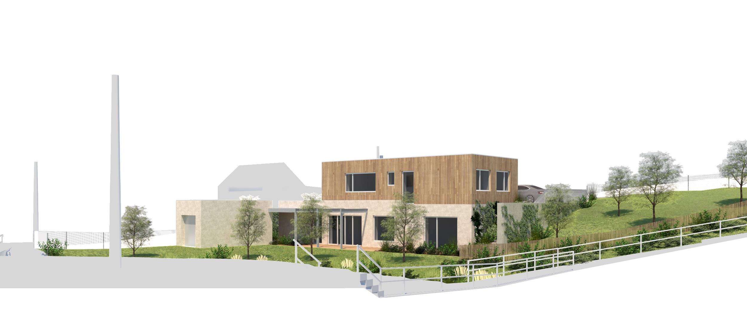 návrh budov, novostavba, rodinný dům, rd, návrh zahrady, návrh venkovních prostor, studie, architekt, projekt, Vít Lopatovský, Frýdek-Místek, Staříč