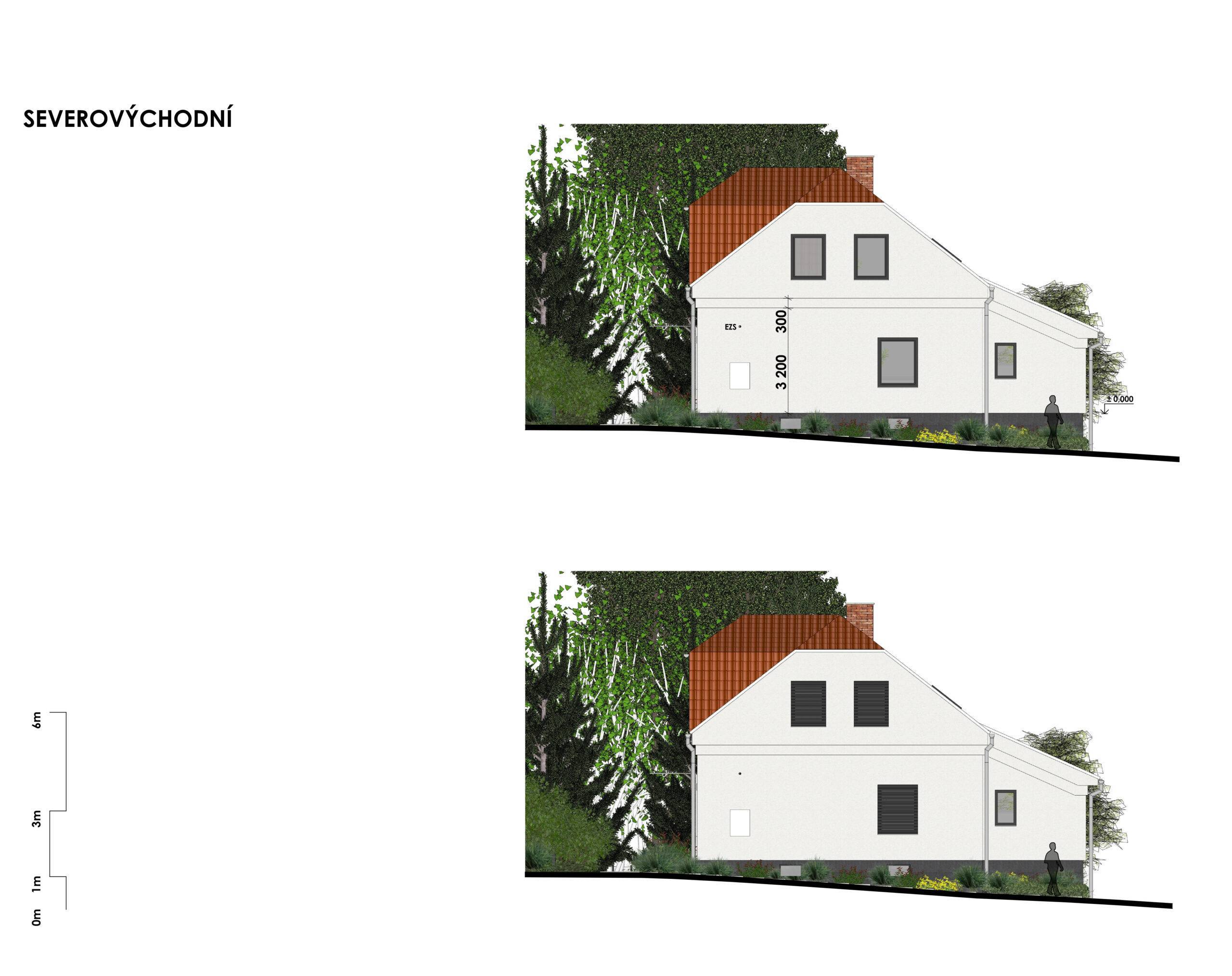 návrh venkovních prostor. zahrada, exteriér, studie, vít lopatovský, architekt, projekt, 3d, model, petřvald, frýdek-místek