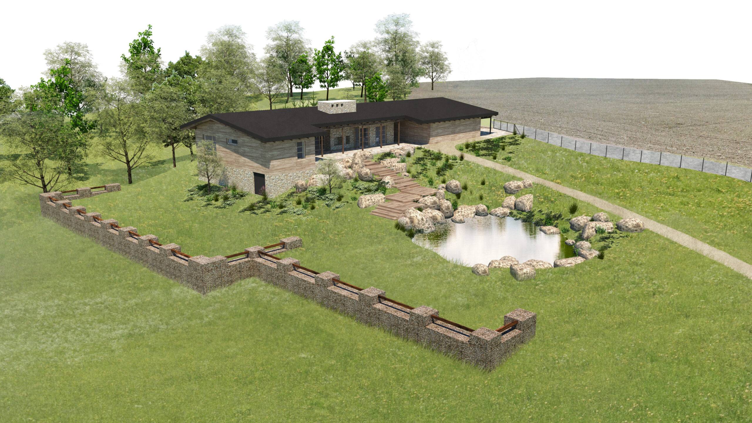 návrh budov, novostavba, rodinný dům, RD, návrh zahrady, návrh venkovních prostor, studie, architekt, projekt, Vít Lopatovský, Dvůr Králové nad Labem, Lanžov