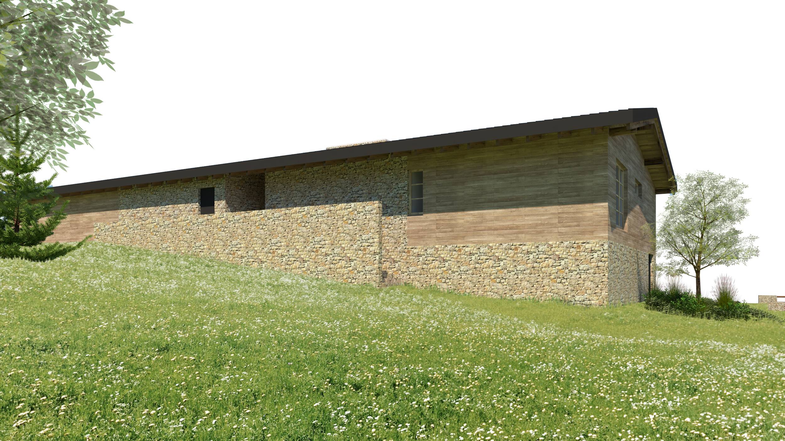 návrh budov, novostavba, rodinný dům, RD, návrh zahrady, návrh venkovních prostor, studie, architekt, projekt, Vít Lopatovský, Dvůr Králové nad Labem, Lanžov