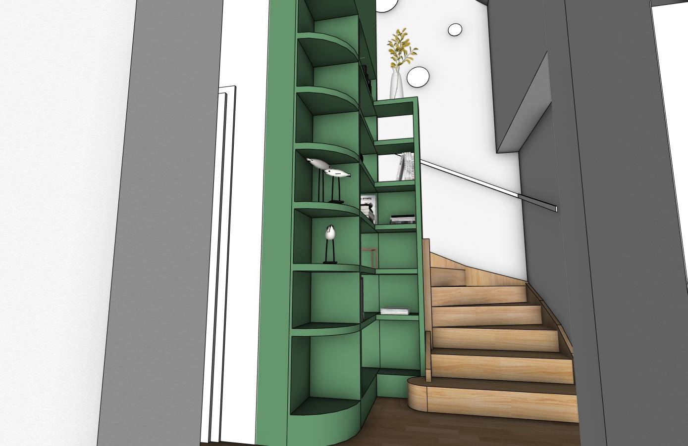 návrh venkovních prostor. zahrada, exteriér, studie, vít lopatovský, architekt, projekt, 3d, model, petřvald, frýdek-místek, interiér, rekonstrukce