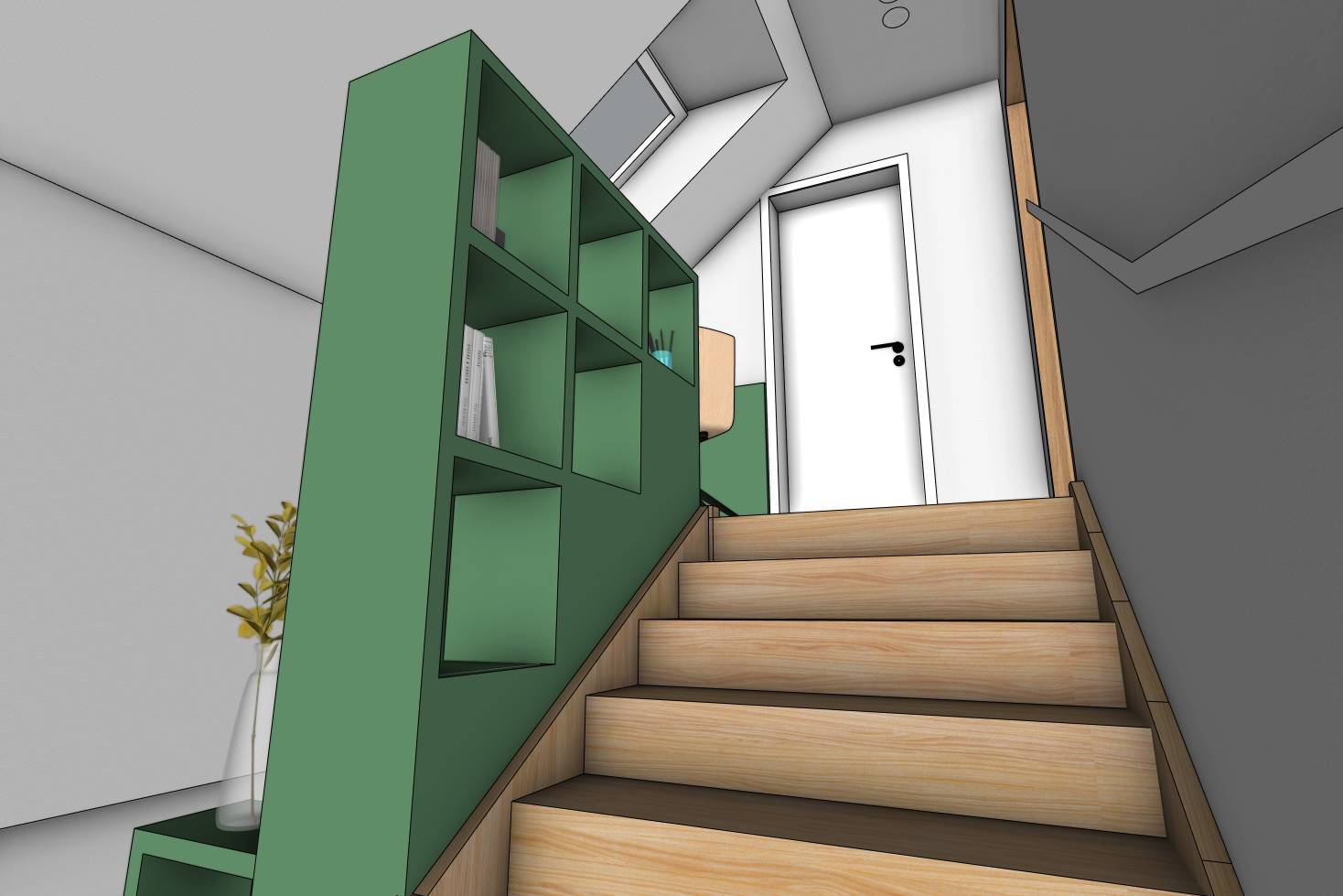 návrh venkovních prostor. zahrada, exteriér, studie, vít lopatovský, architekt, projekt, 3d, model, petřvald, frýdek-místek, interiér, rekonstrukce