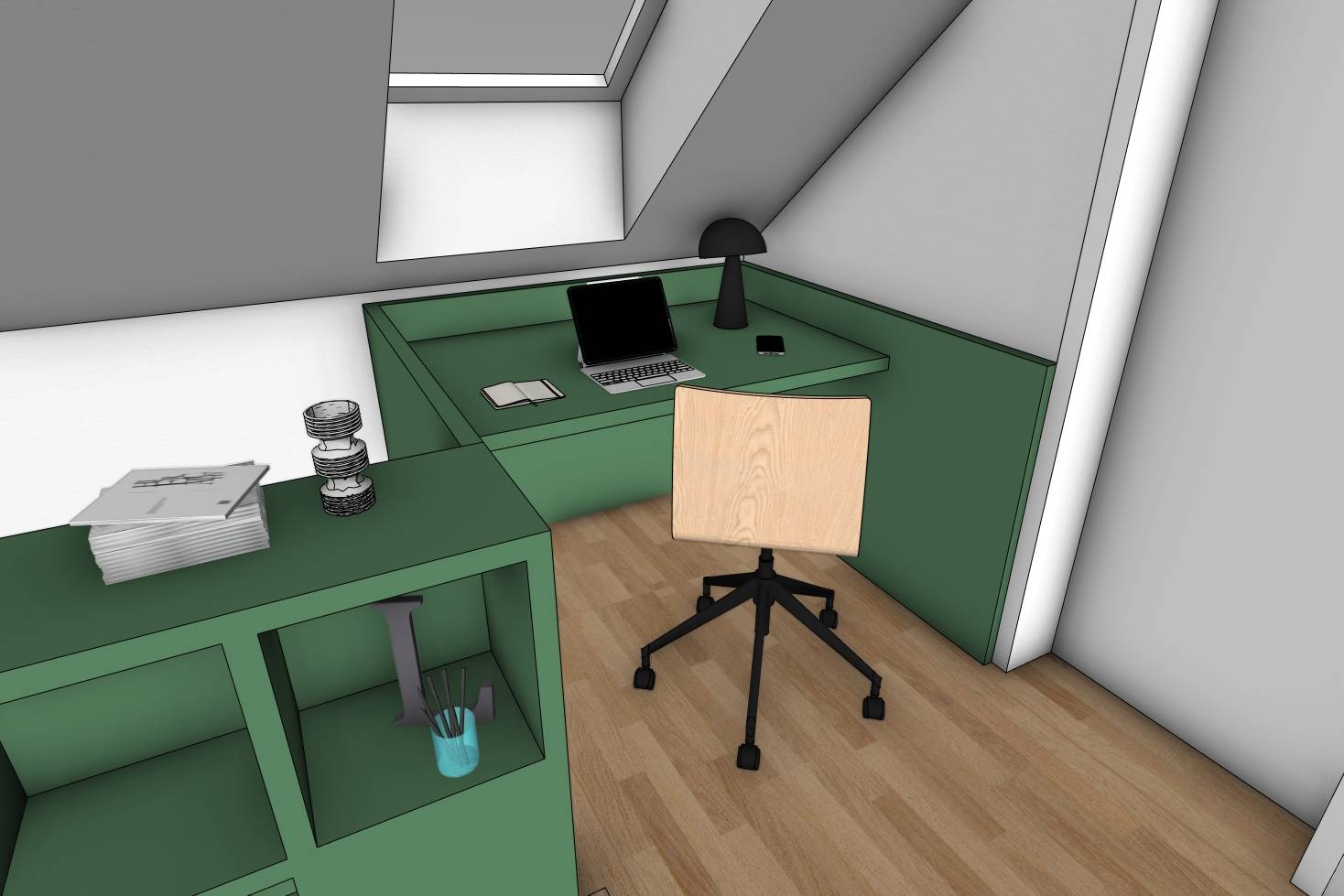 návrh venkovních prostor. zahrada, exteriér, studie, vít lopatovský, architekt, projekt, 3d, model, petřvald, frýdek-místek, interiér, rekonstrukce
