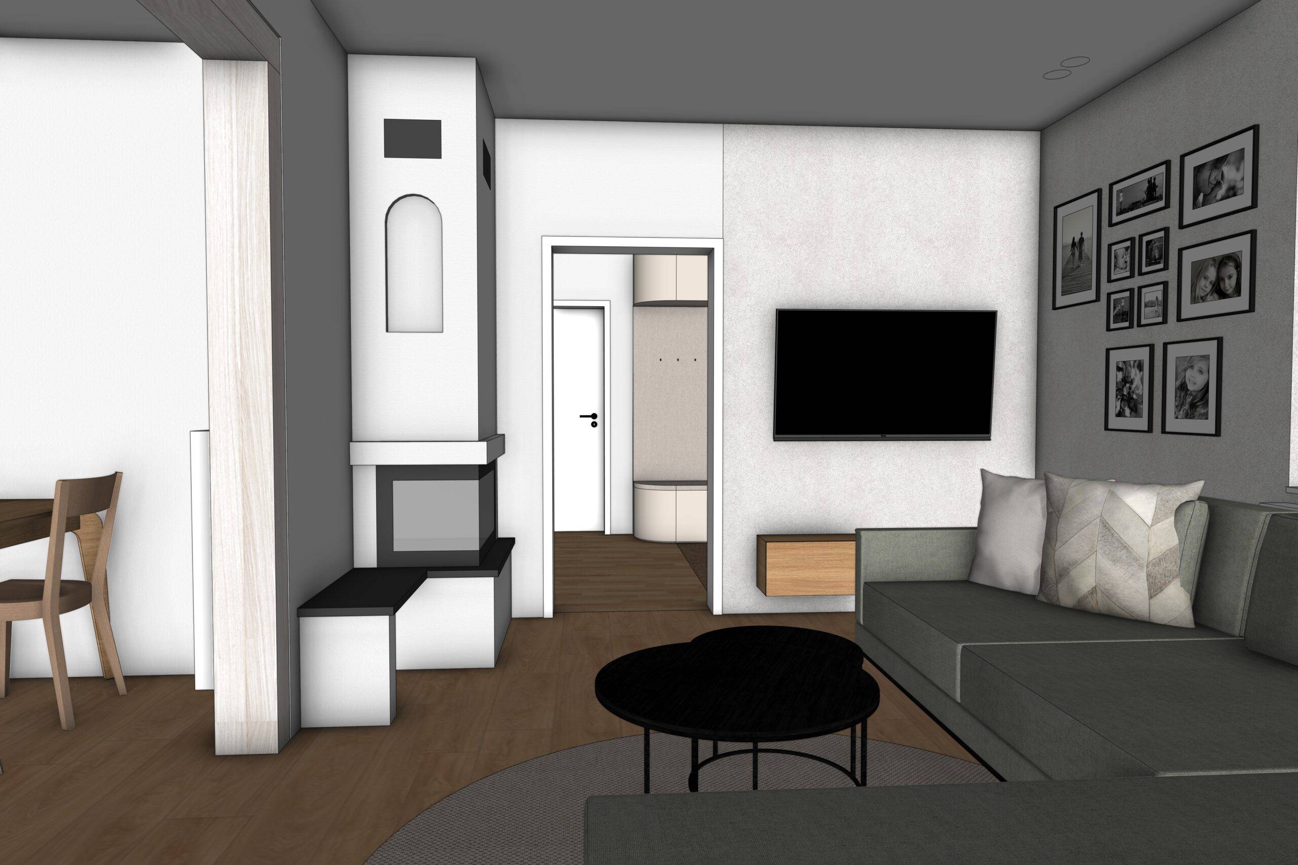návrh venkovních prostor. zahrada, exteriér, studie, vít lopatovský, architekt, projekt, 3d, model, petřvald, frýdek-místek, interiér, rekonstrukce