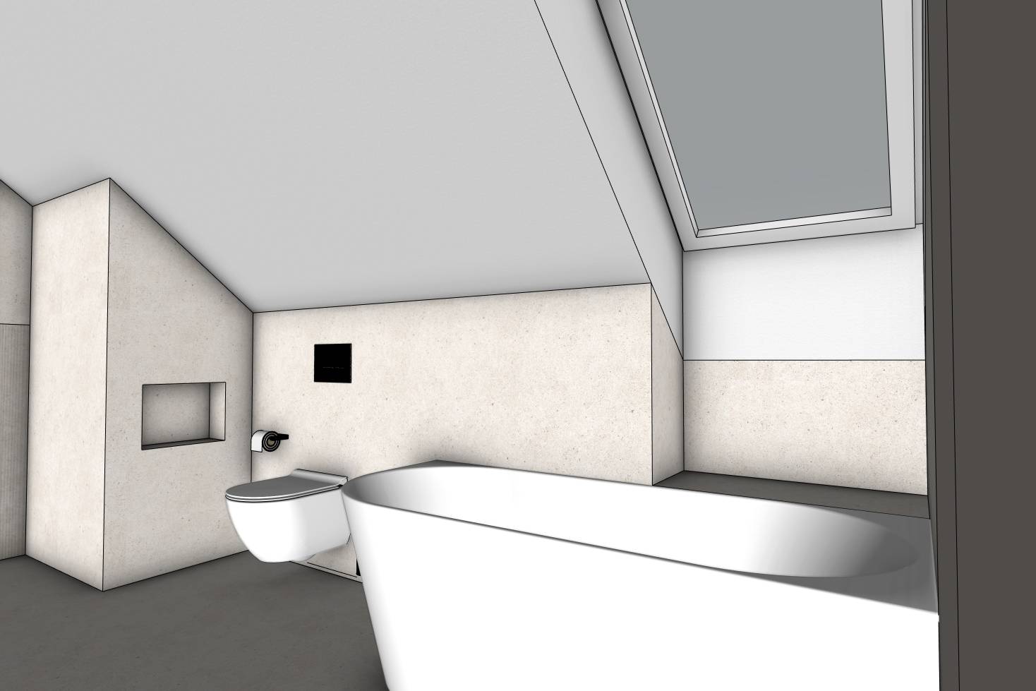 návrh venkovních prostor. zahrada, exteriér, studie, vít lopatovský, architekt, projekt, 3d, model, petřvald, frýdek-místek, interiér, rekonstrukce
