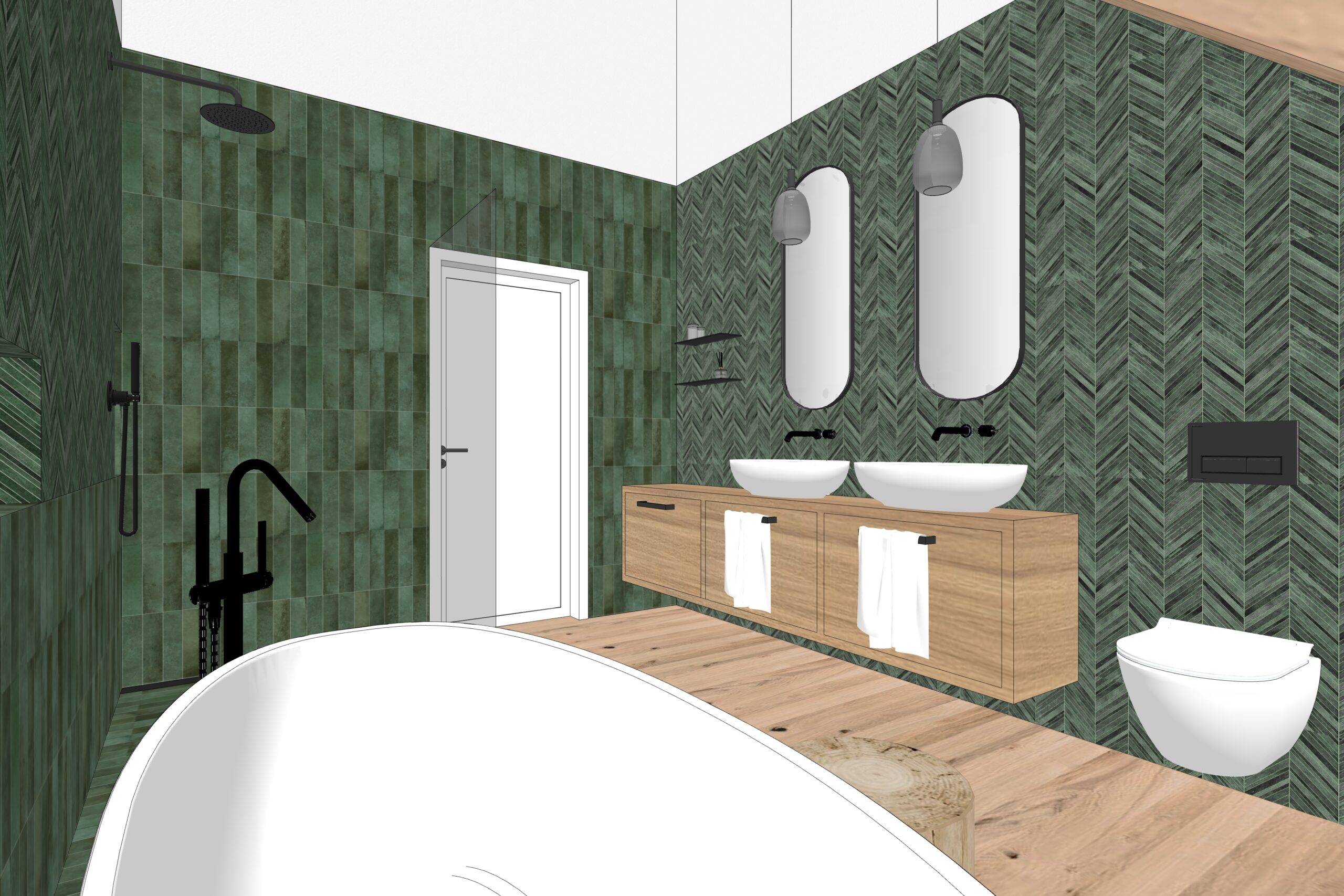 návrh domu, návrh zahrady, architektonická studie, projekt, návrh, Hradištko, chata, novostavba, interiér, Vít Lopatovský