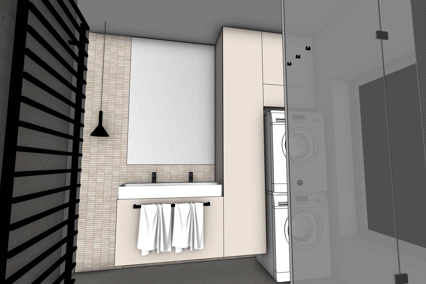 návrh venkovních prostor. zahrada, exteriér, studie, vít lopatovský, architekt, projekt, 3d, model, petřvald, frýdek-místek, interiér, rekonstrukce
