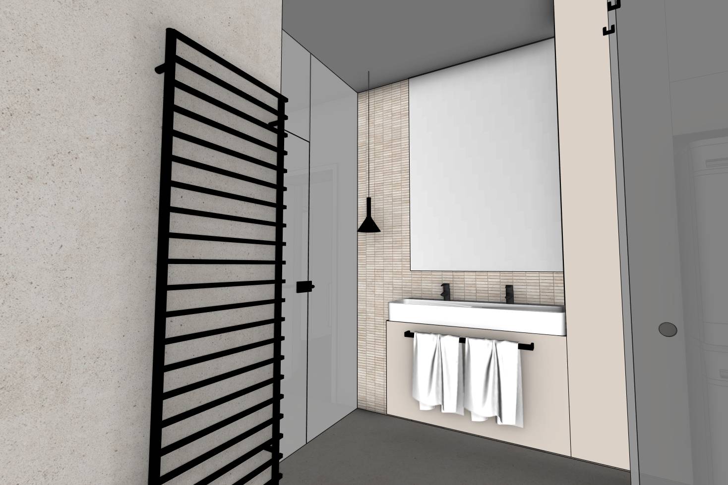 návrh venkovních prostor. zahrada, exteriér, studie, vít lopatovský, architekt, projekt, 3d, model, petřvald, frýdek-místek, interiér, rekonstrukce