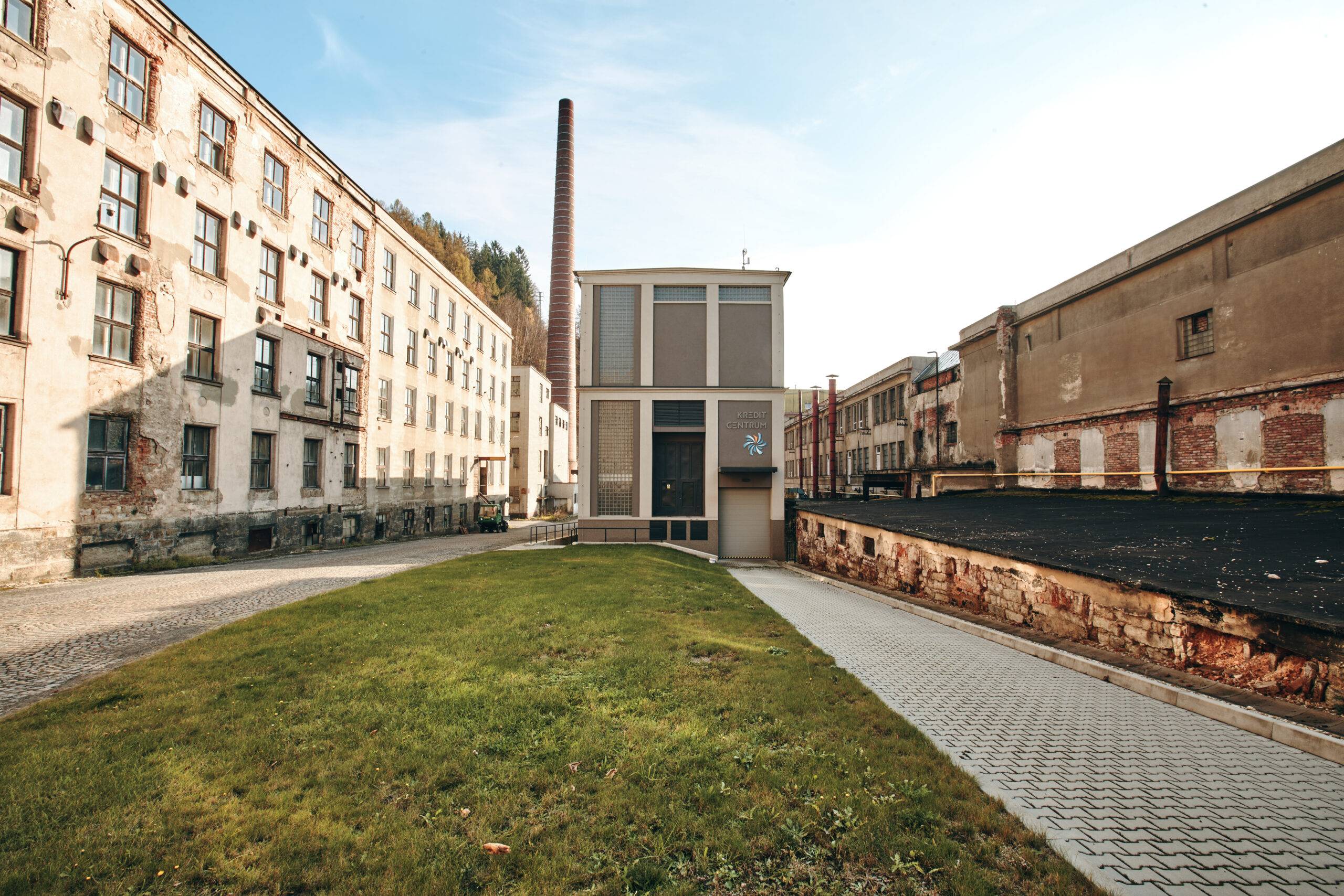 návrh domu, architektonická studie, projekt, návrh, Tanvald, rekonstrukce, elektrárna, Vít Lopatovský