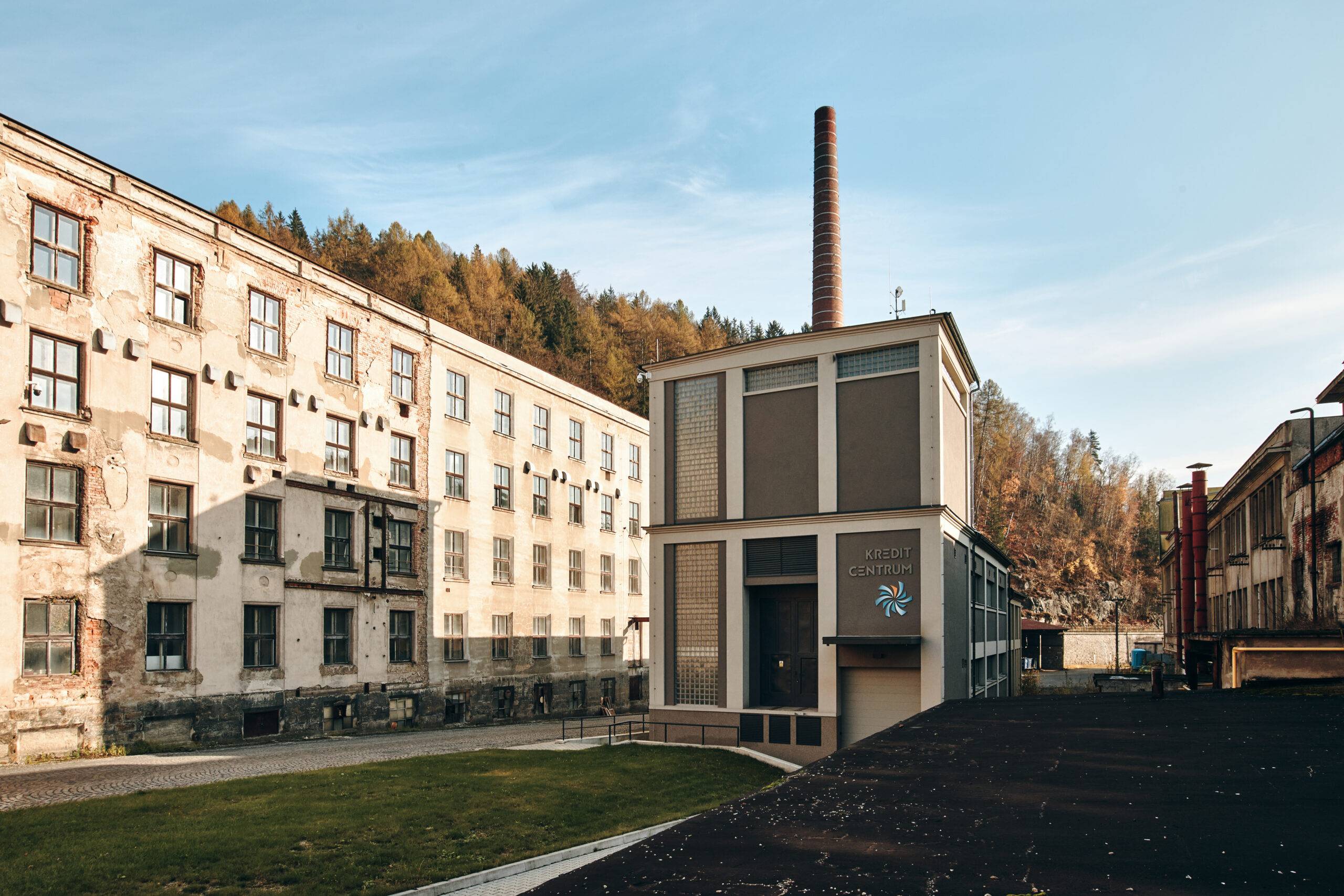 návrh domu, architektonická studie, projekt, návrh, Tanvald, rekonstrukce, elektrárna, Vít Lopatovský