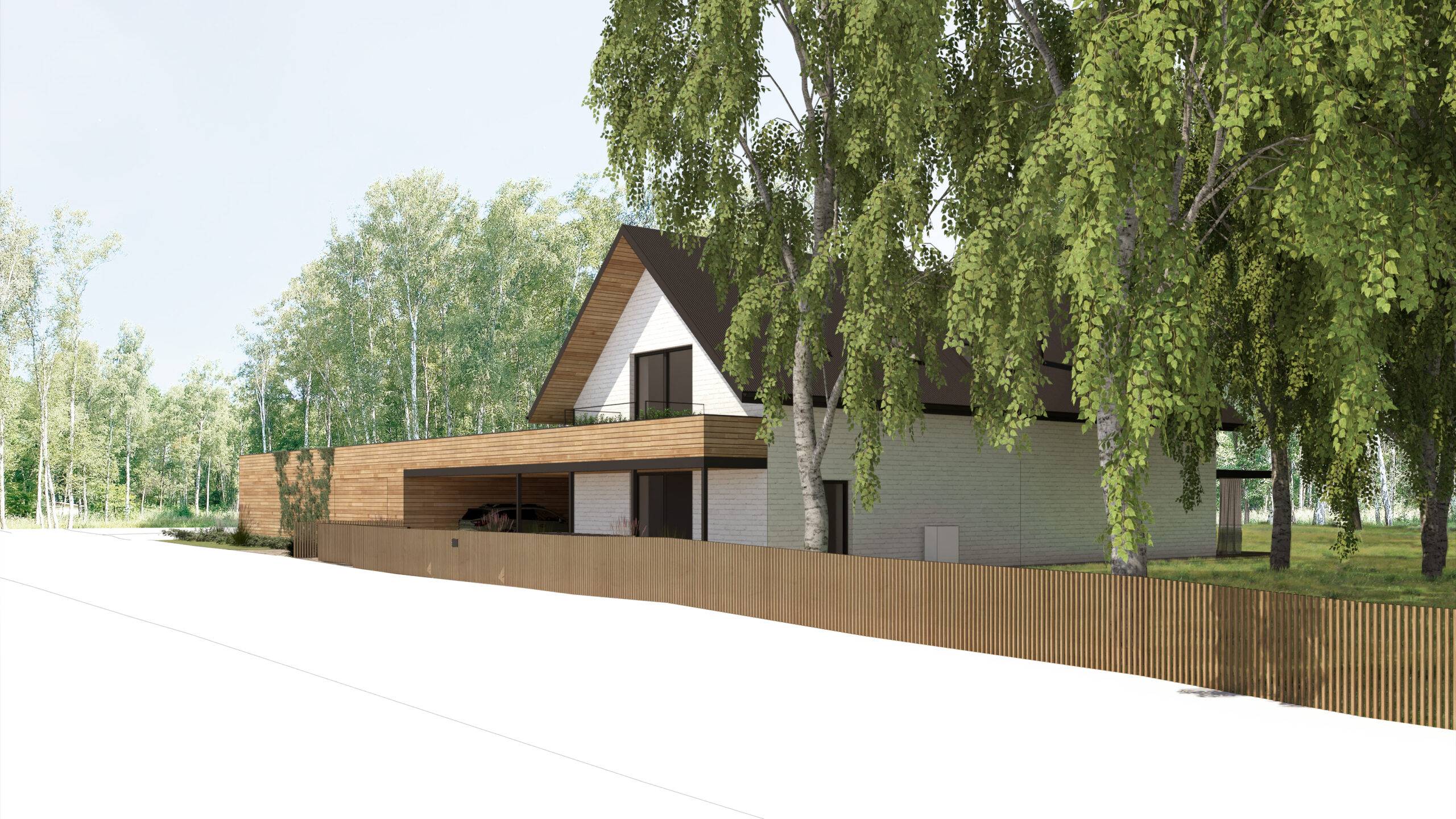 návrh domu, návrh zahrady, architektonická studie, projekt, návrh, Hradištko, chata, novostavba, interiér, Vít Lopatovský