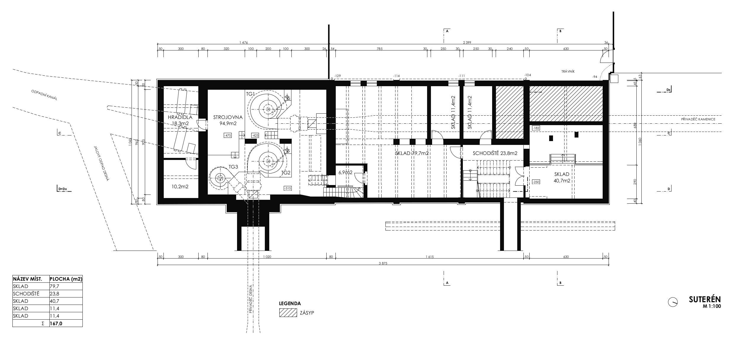 návrh domu, interiér, architektonická studie, projekt, návrh, Tanvald, rekonstrukce, elektrárna, Vít Lopatovský