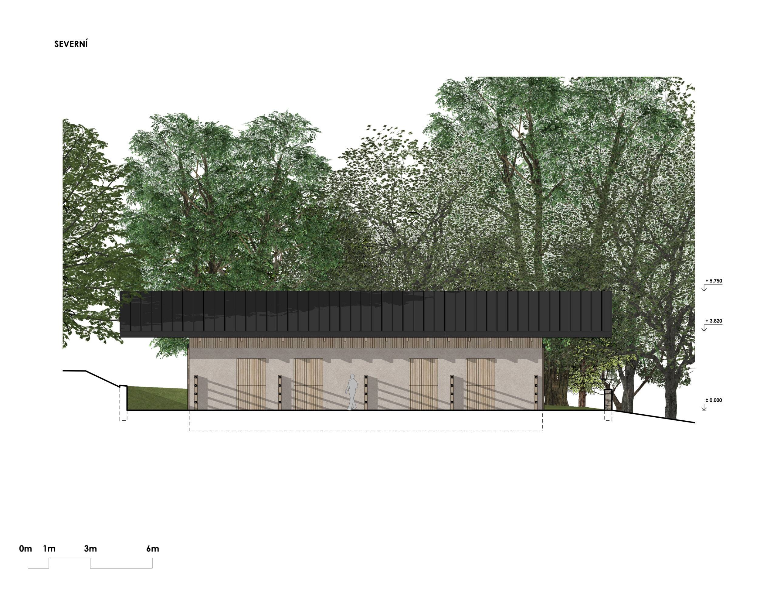 návrh domu, návrh zahrady, návrh areálu, architektonická studie, projekt, návrh, Javornice, stodola, novostavba, hvězdárna, Vít Lopatovský