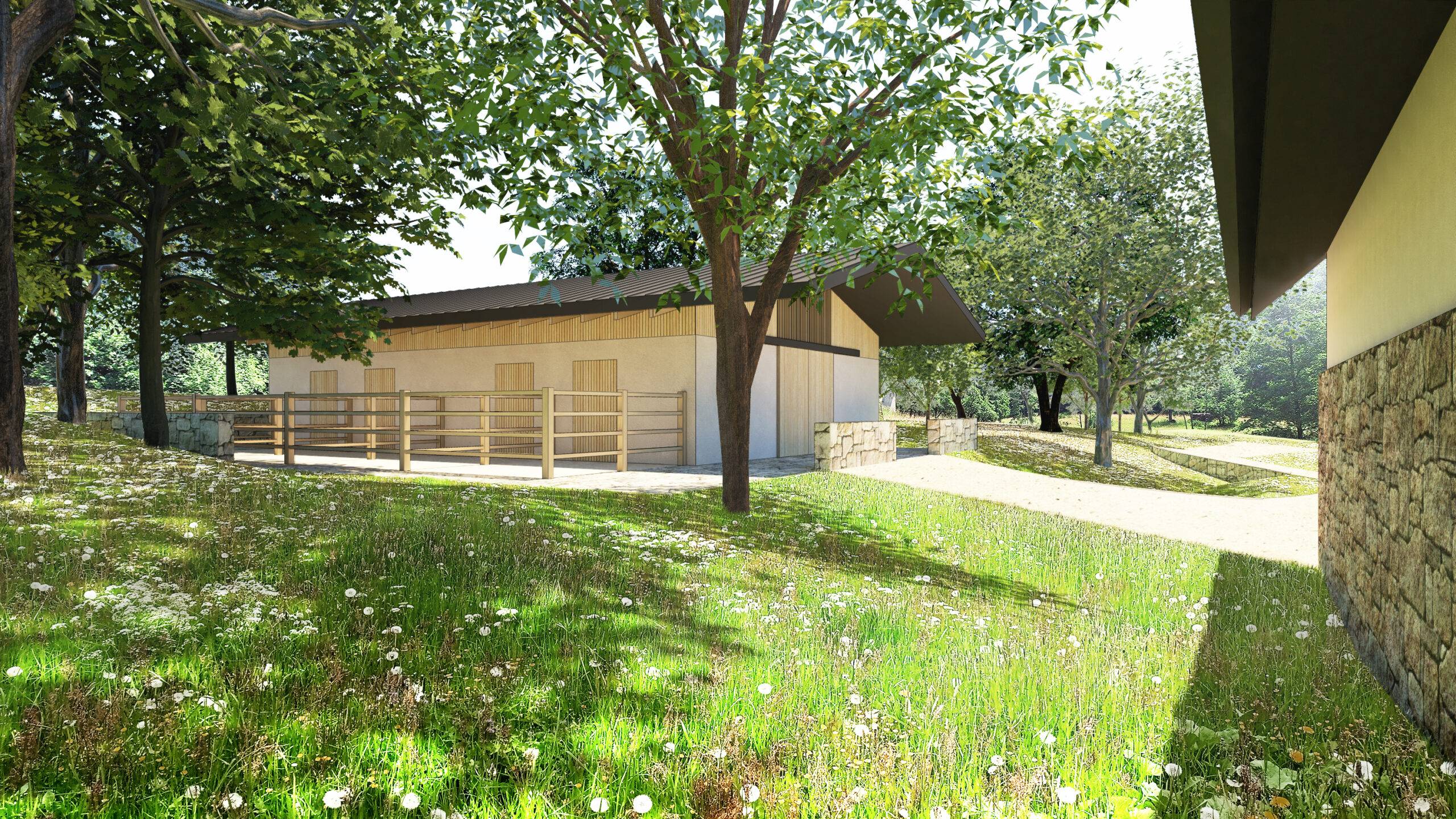 návrh domu, návrh zahrady, návrh areálu, architektonická studie, projekt, návrh, Javornice, stodola, novostavba, hvězdárna, Vít Lopatovský