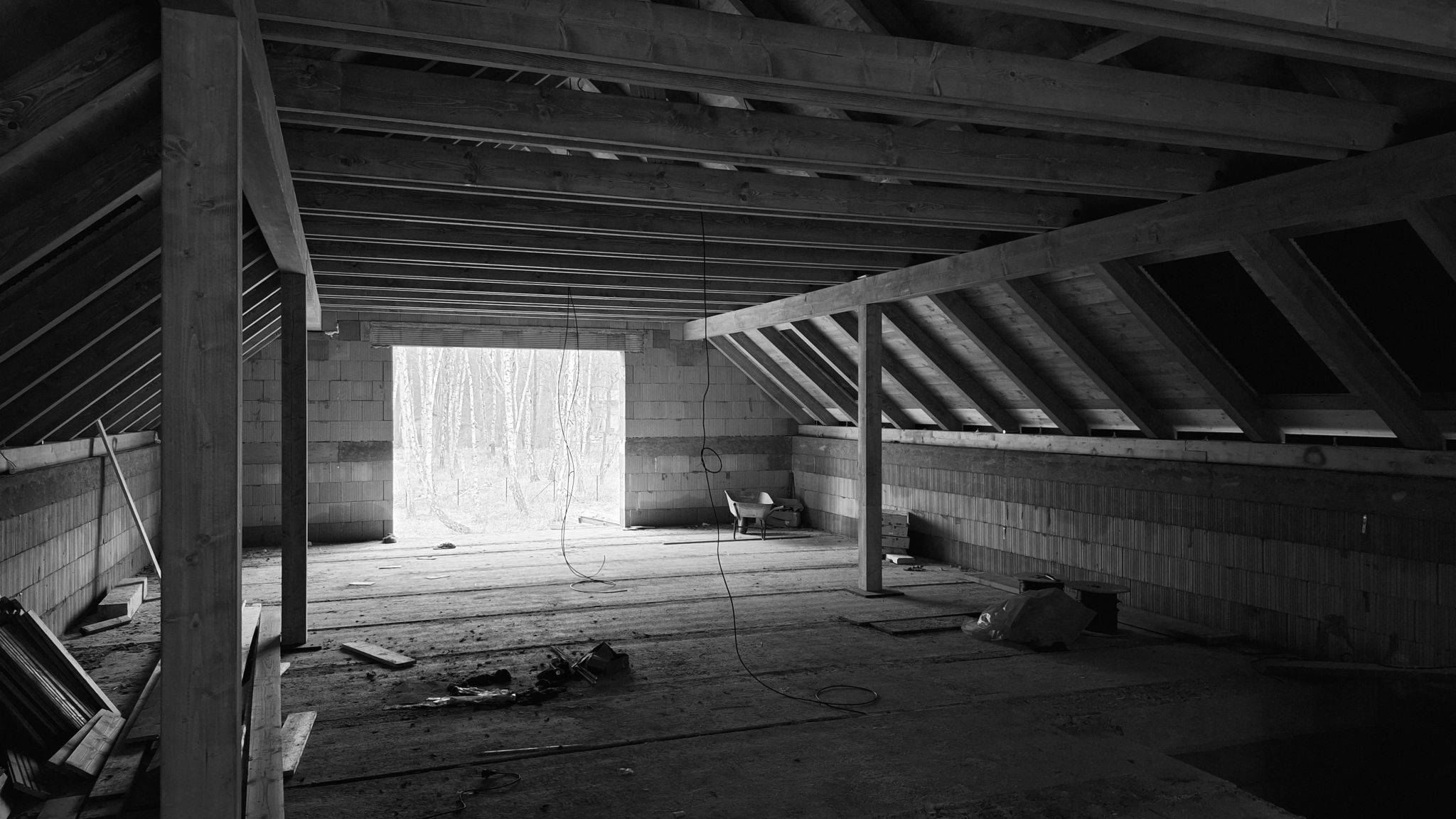 návrh domu, návrh zahrady, architektonická studie, projekt, návrh, Hradištko, chata, novostavba, interiér, Vít Lopatovský