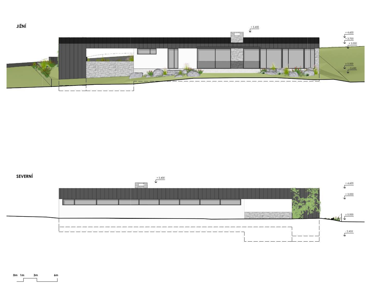 návrh domu, návrh zahrady, architektonická studie, projekt, návrh, Liberec, RD, rodinný dům, novostavba, interiér, Vít Lopatovský, architekt
