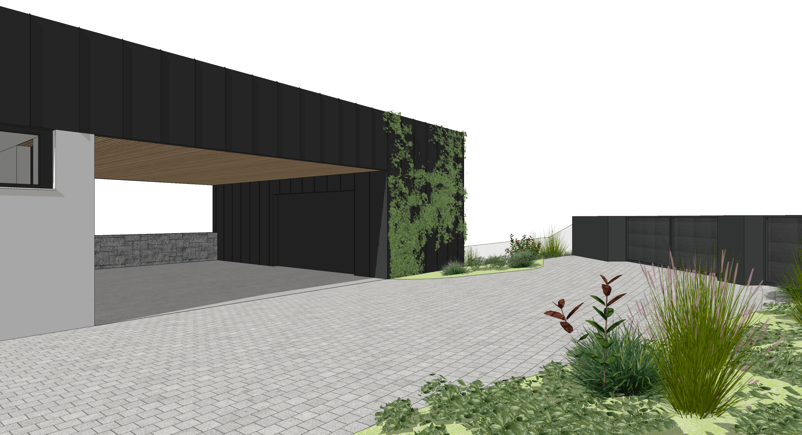 návrh domu, návrh zahrady, architektonická studie, projekt, návrh, Liberec, RD, rodinný dům, novostavba, interiér, Vít Lopatovský, architekt